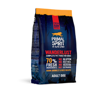 Primal 70% Wanderlust Dog Food 1 kg